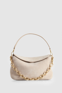 Clara Leather Chain Mini Grab Bag