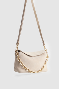 Clara Leather Chain Mini Grab Bag