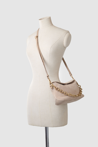 Clara Leather Chain Mini Grab Bag