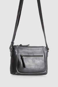 Cora Leather Crossbody Bag