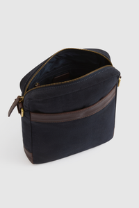 Noah Canvas/Lea Trim NS Satchel
