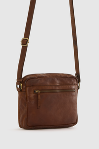 Maggie Leather Crossbody Bag