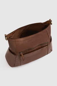 Maggie Leather Crossbody Bag