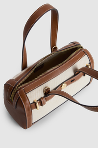 Raya Canvas Barrel Bag