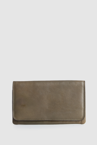 Maya Leather Large Clutch
