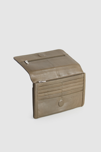 Maya Leather Large Clutch