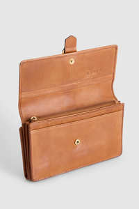 Harriet Leather Clutch