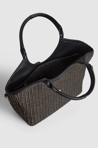 Alina Straw Grab Tote