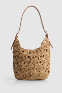 Flower Straw Hobo