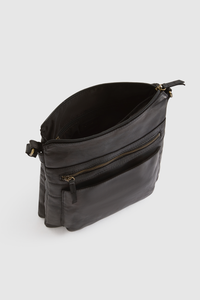 Maggie Leather Crossbody Bag
