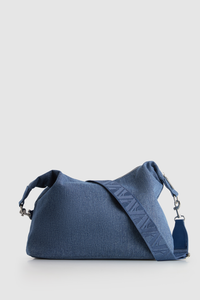 Aelyn Denim Hobo Bag