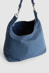 Aelyn Denim Hobo Bag