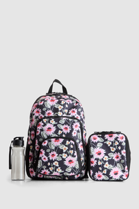 Blue Juice Floral Backpack