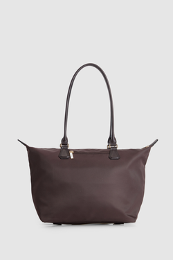 Noosa Leather Trim Tote Bag