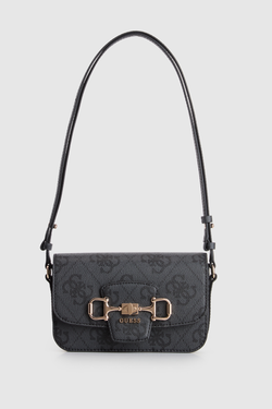 Janie Logo Flap Shoulder Bag