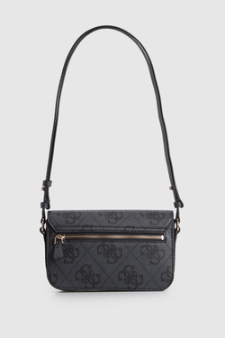 Janie Logo Flap Shoulder Bag