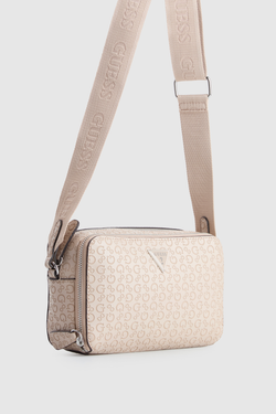 Viviette Double Zip Crossbody Bag