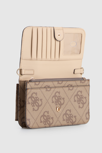 Janie Logo Phone Crossbody Bag