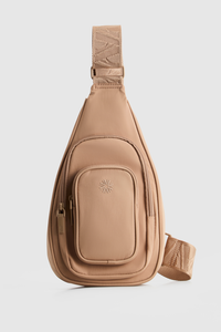 Gia Multi Pocket Nylon Sling Bag