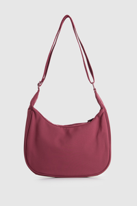 Gia Curve Nylon Crossbody Bag