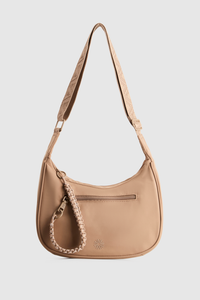 Gia Curve Nylon Crossbody Bag