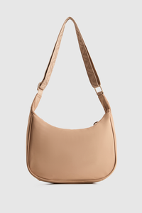 Gia Curve Nylon Crossbody Bag