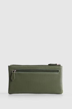RFID Leather Medium Slim Purse