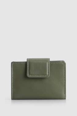 RFID Leather Credit Card Case