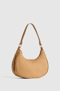 Sophia Vegan Suede Shoulder Bag