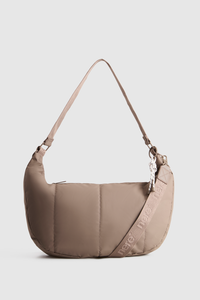 Coated Crescent Sling Bag