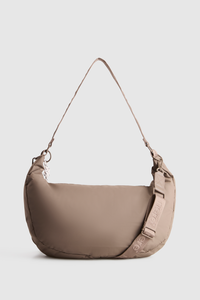 Coated Crescent Sling Bag