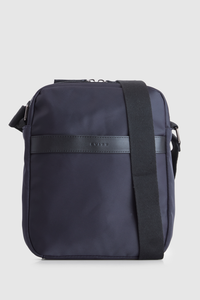 Finn Nylon/Leather Trim NS Satchel