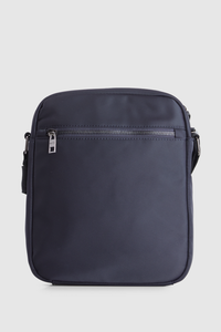 Finn Nylon/Leather Trim NS Satchel