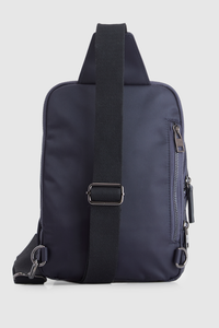Finn Nylon/Leather Trim Sling Bag