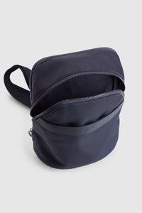 Finn Nylon/Leather Trim Sling Bag