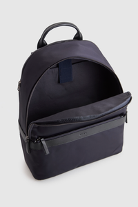 Finn Nylon/Leather Trim Backpack