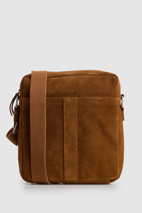 Harris Suede Large NS Satchel