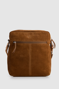 Harris Suede Large NS Satchel