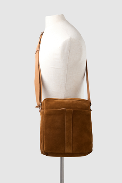 Harris Suede Large NS Satchel