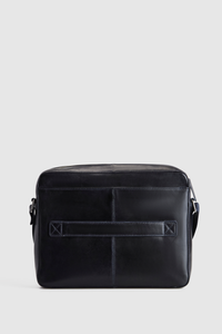Ezra Leather EW Zip Satchel