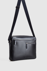 Ezra Leather EW Zip Satchel