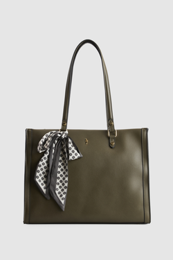 Scarf Work Tote Bag