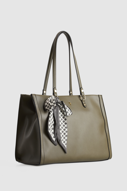 Scarf Work Tote Bag