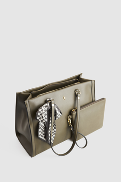 Scarf Work Tote Bag