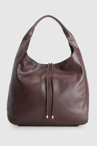 Emmy Leather Large Hobo Bag
