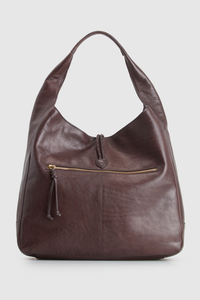 Emmy Leather Large Hobo Bag