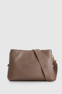 Clover Leather Crossbody Bag