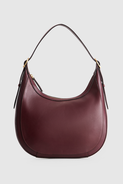 Sofia Leather Hobo Bag