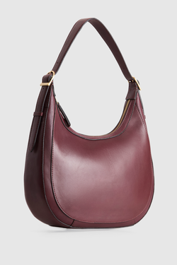 Sofia Leather Hobo Bag
