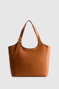 Sofia Leather Tote Bag